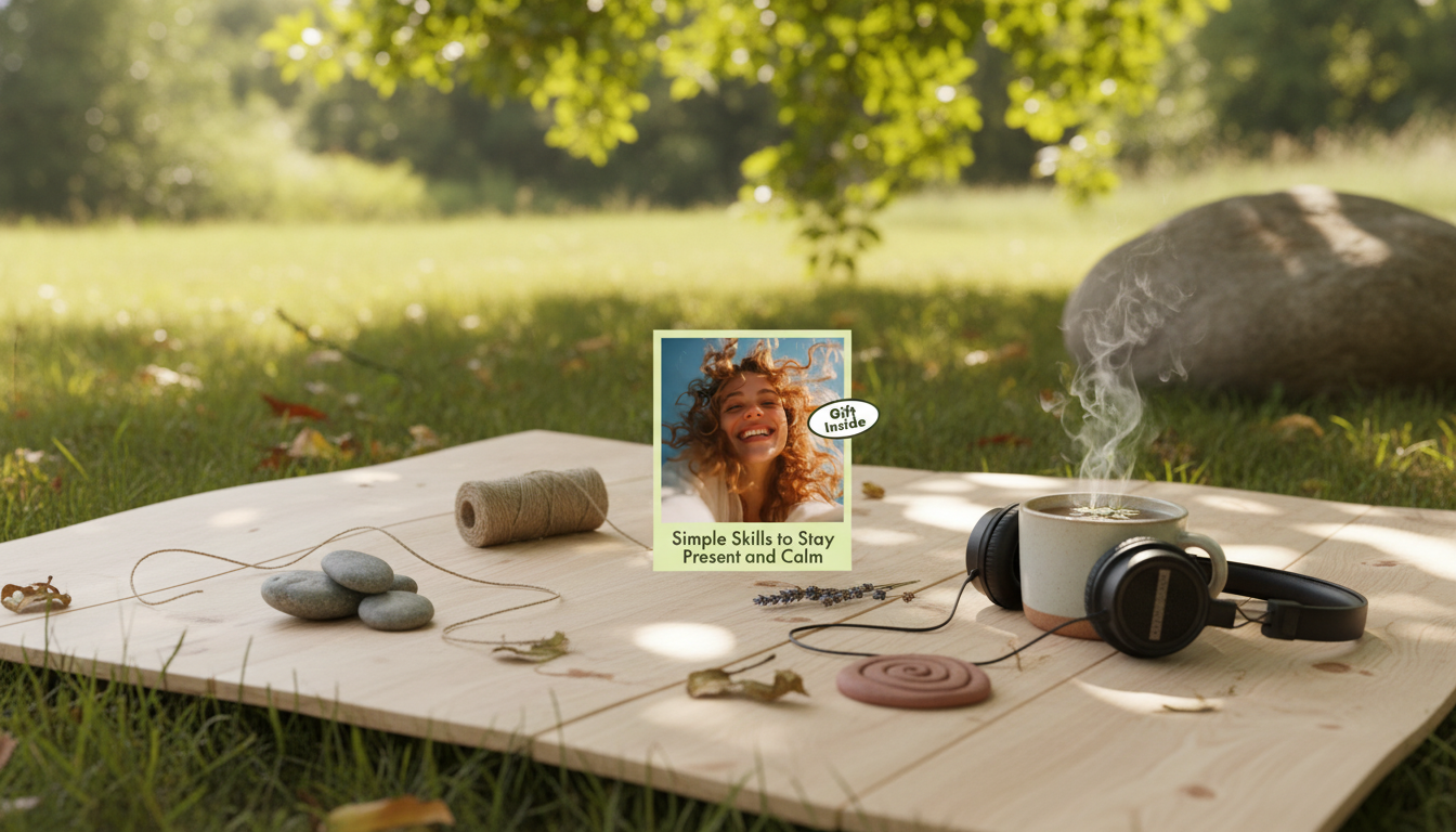 60-Second Grounding Skills to Stay Present & Calm