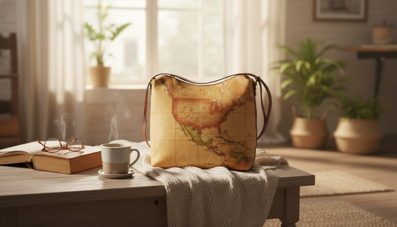 Beige Alviero Martini Prima Classe Bag: Style & Care