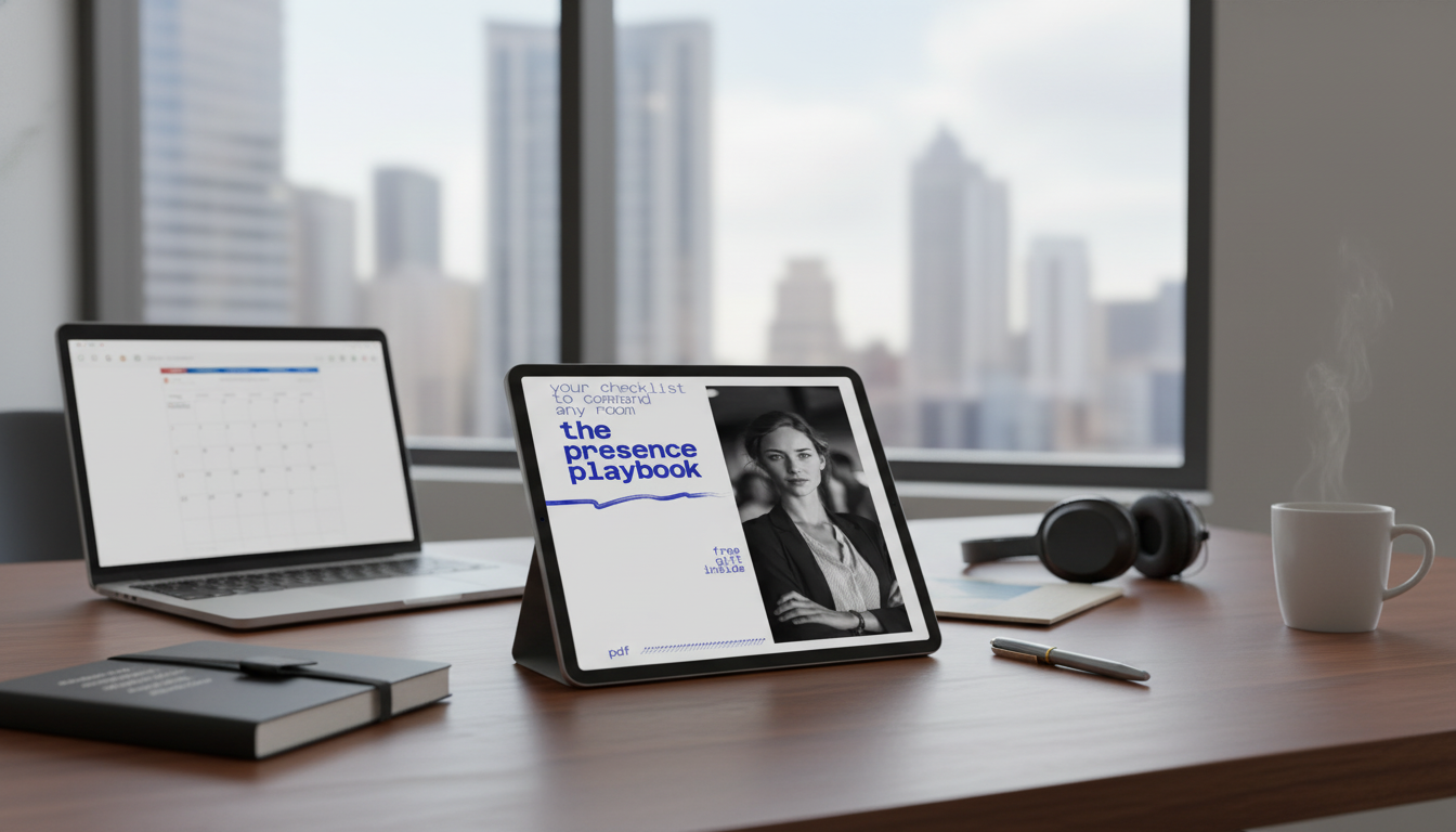 Leadership Presence Checklist for Boardroom and Zoom