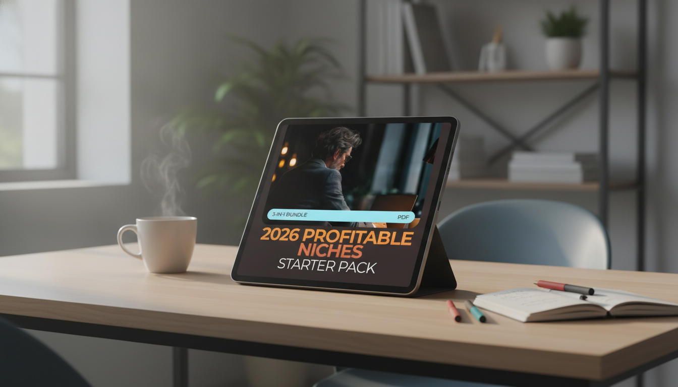 2026 Niche Starter Pack: Pick a Profitable Niche Fast