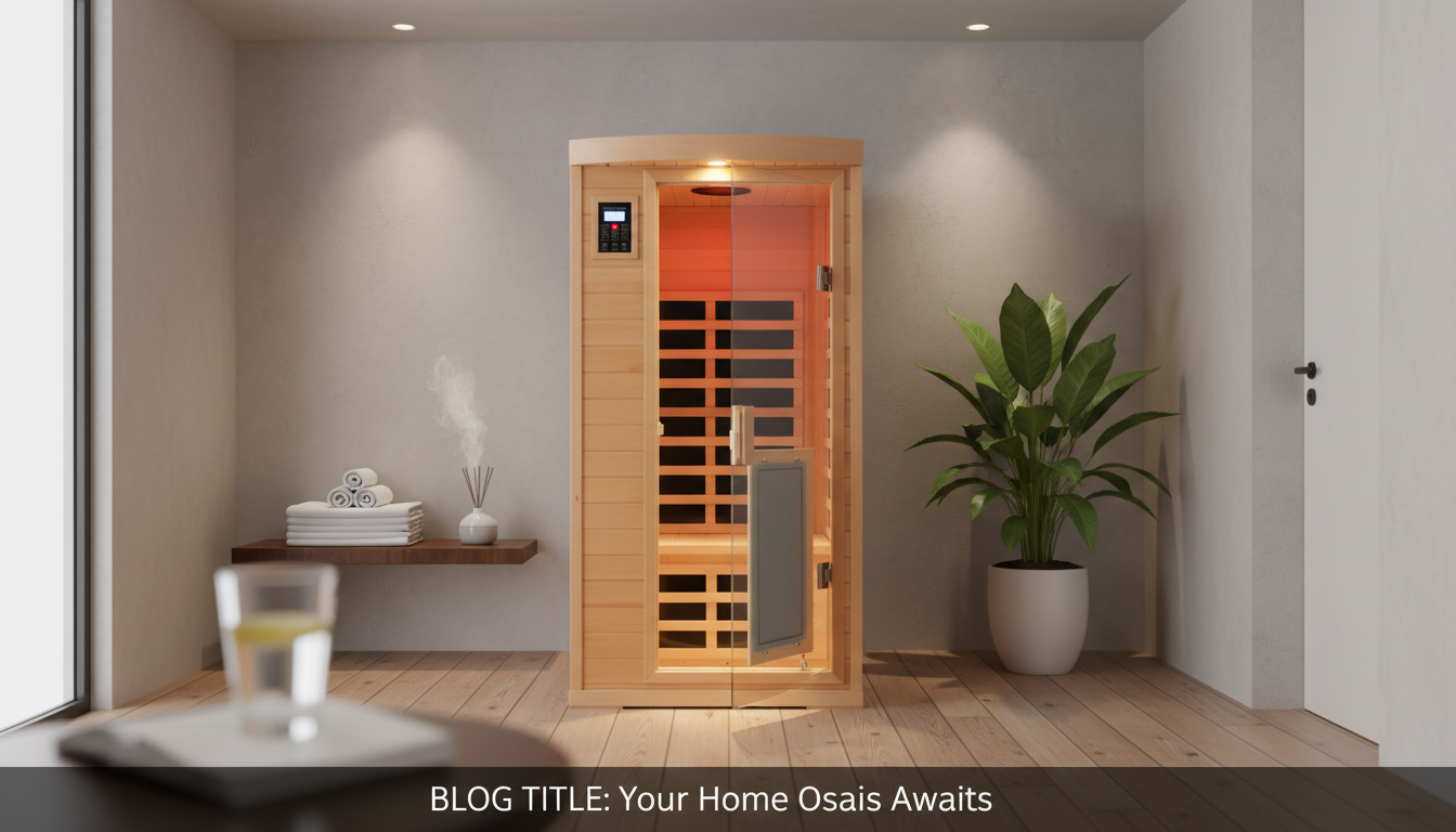 Low-EMF 1-Person Infrared Sauna: Hemlock + Bluetooth