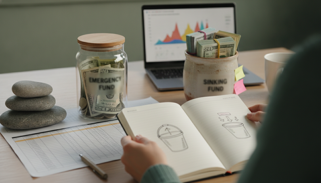 Emergency Fund vs Sinking Fund: Build Both Buckets