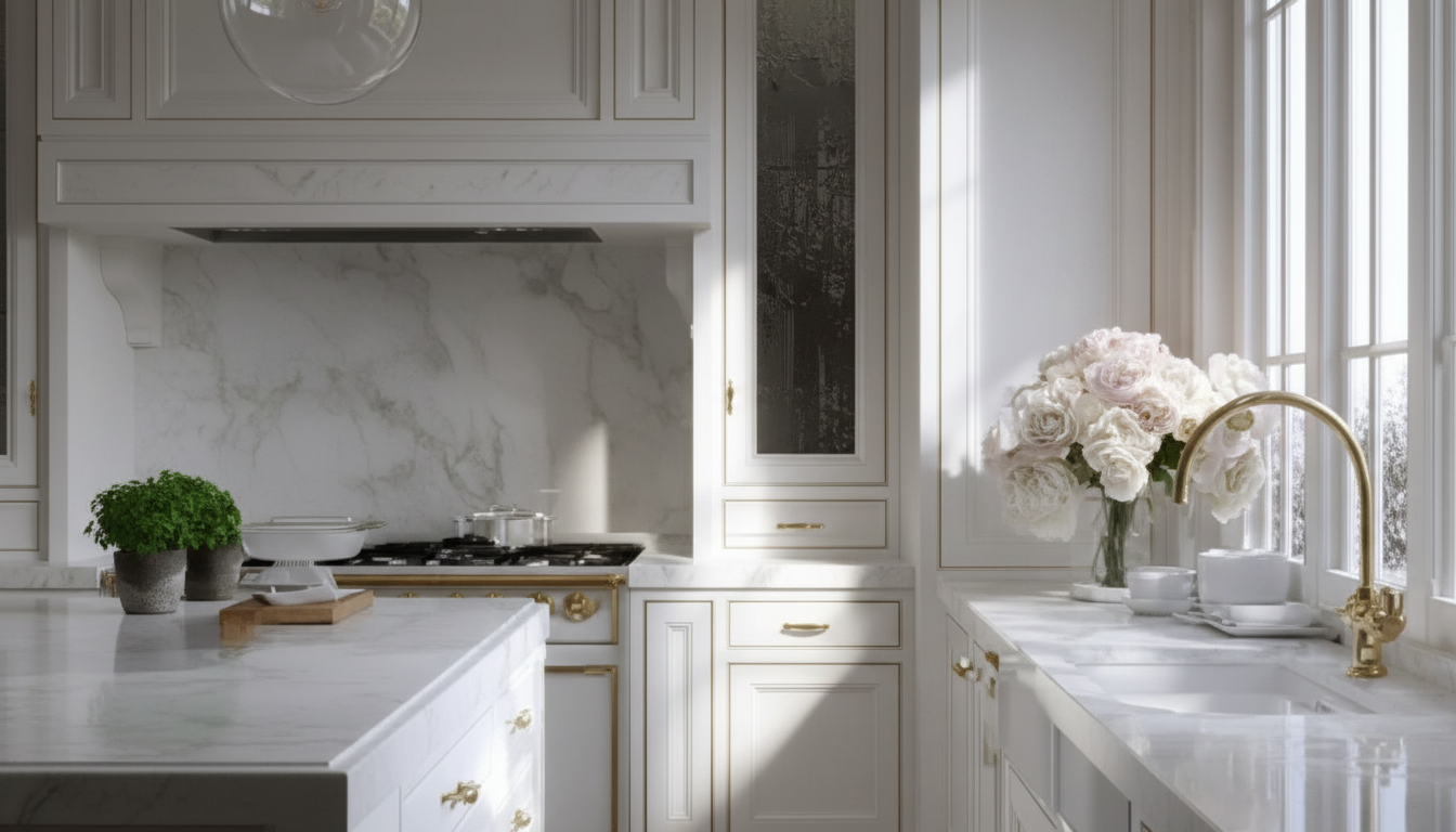 Traditional Kitchen, Modern Touches: Timeless Design Plan