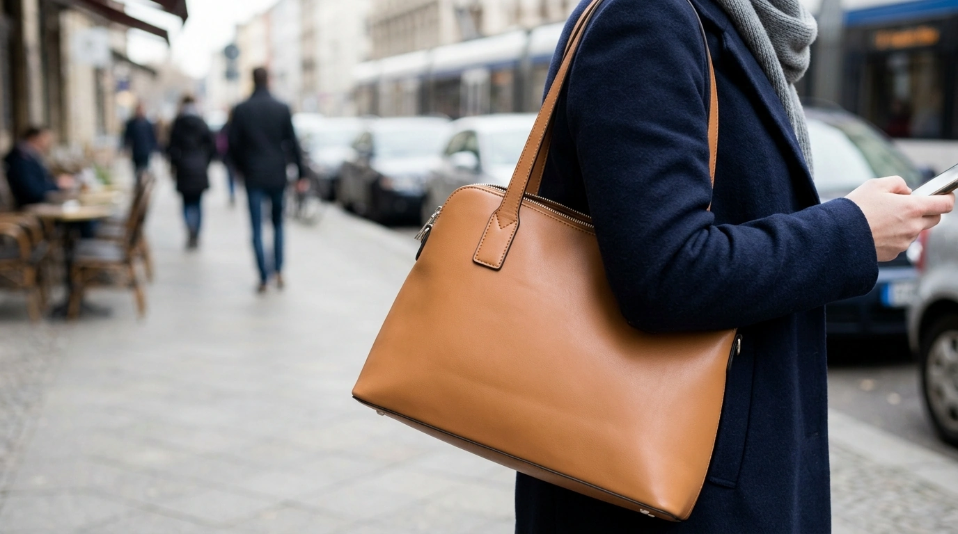 Love Moschino Zip-Top Faux Leather Shoulder Bag Review