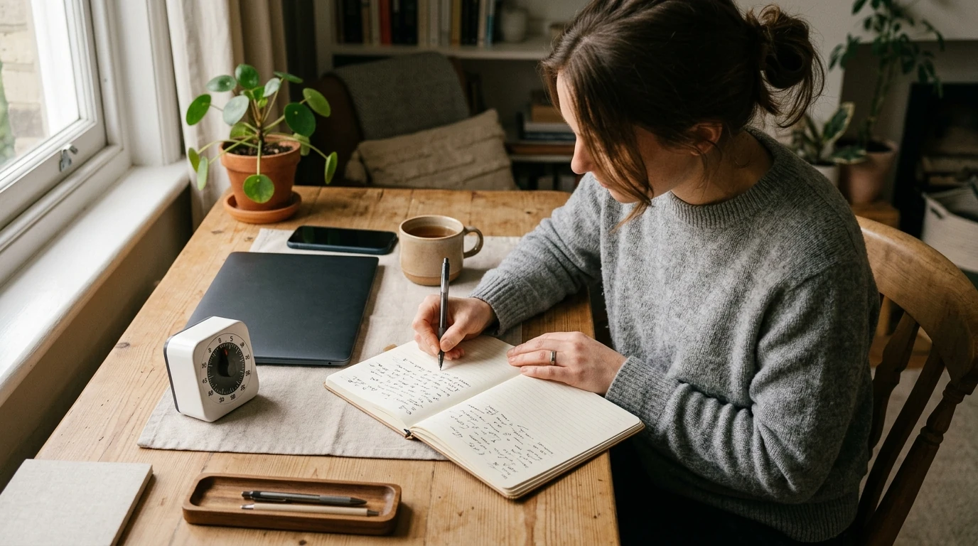 10-Minute Brain Dump Routine for Clarity and Focus
