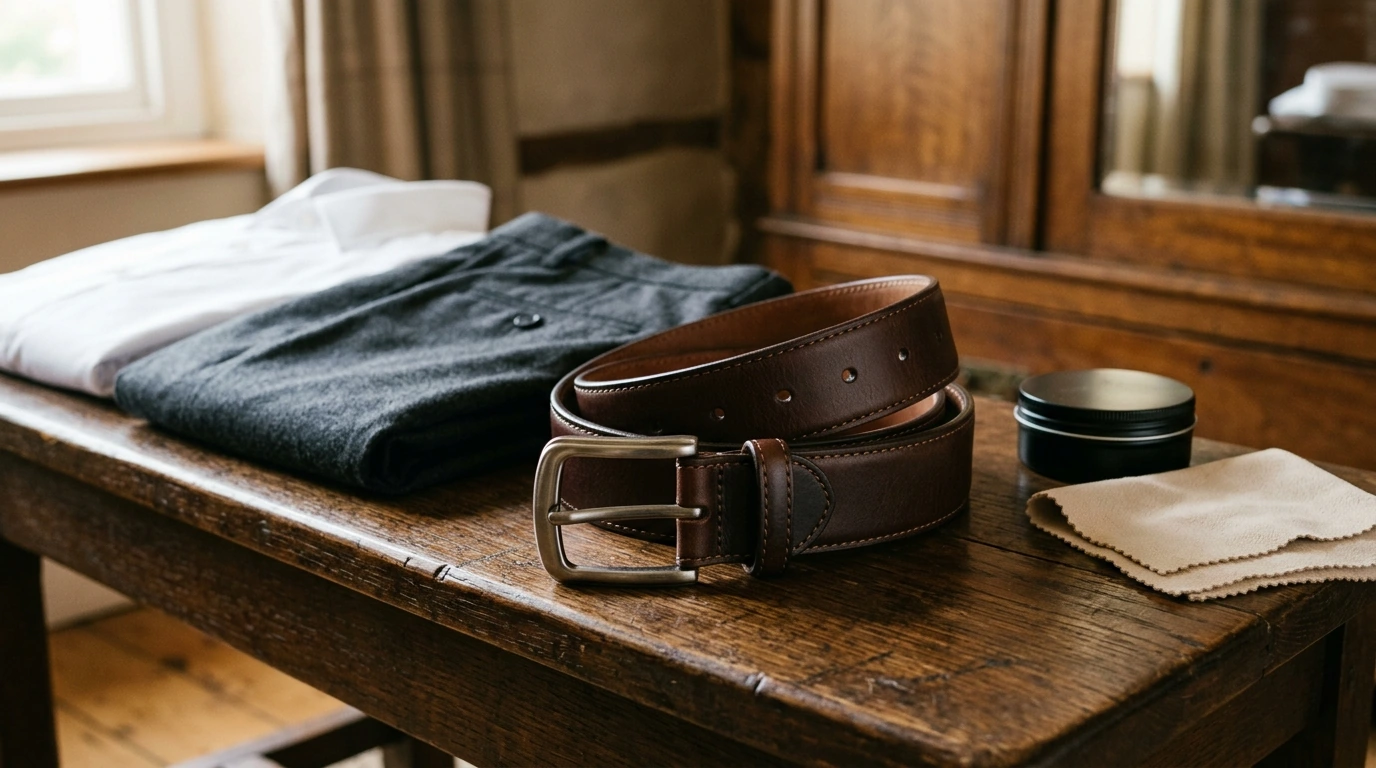 Genuine Leather Men’s Belt Guide: Fit, Style & Care