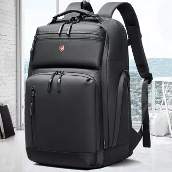 Waterproof 15.6-Inch Laptop Backpack: Rainproof Commuter Fit