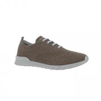 Kiton Pointed-Toe Mesh Sneakers: Sleek Lace-Up Fit