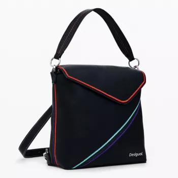 Desigual Polyurethane Women’s Bag: Sleek, Easy-Care Style