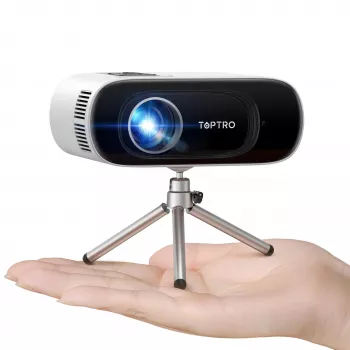 Mini HD Projector 1080P Support: WiFi, BT & Keystone