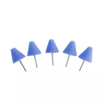 5-Piece Flexible Shaft Cone Pads for Tight Car Polishing